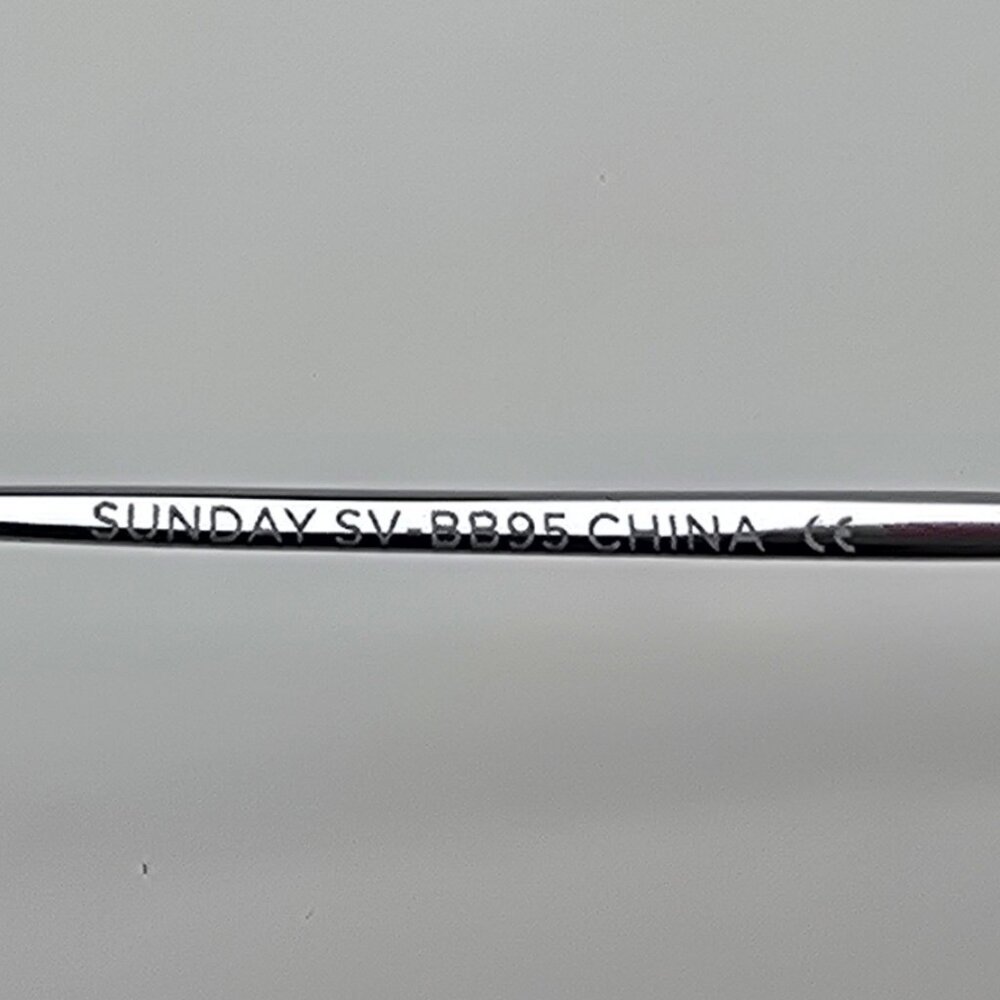 Diff Eyewear Sunday Silver Grey Frame Blue Light … - image 8